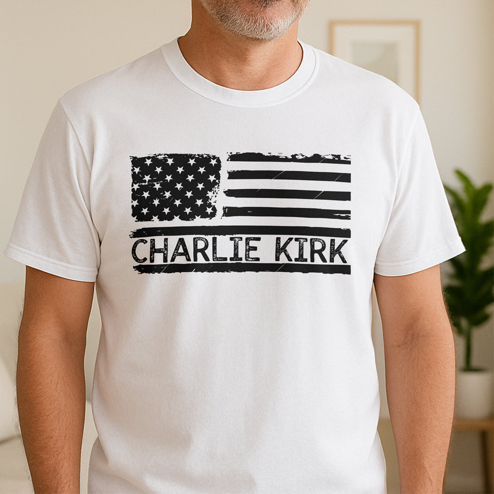 Charlie Kirk Memorial Bright Shirt HA75 644014