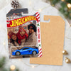 Custom Photo Merry Christmas Wheels Packaging For Family, Xmas Custom Collector Gift HO82 903182