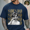 Personalized Vintage Photo Dad, Mom, Grandpa, Grandma Family Dark Shirt HA75 921402