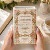 Personalised Wedding Toile De Jouy Ceramic Book Vase Bridal Shower Gift, Engagement Gift CH07 180192