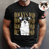 Personalized Vintage Photo Dog Dad, Dog Mom, Cat Dad, Cat Mom Comfort Shirt HA75 921448