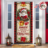Custom Cat Photo Christmas Decoration Door Cover HO82 900262