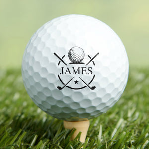 Personalized Golf Ball Stamp Box, Personalized Golf Stamps, Gift for Golfer, Golf Ball Marker HO82 900600