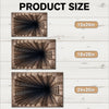 3D Vortex Illusion Doormat Personalized Gift Home, Outside Entry, Yard, Floor, Patio HO82 901132
