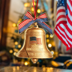 1776-2026 Liberty Bell American 250th Anniversary Acrylic Ornament Decor Gift HO82 900368