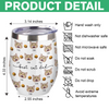 Custom Dog Cat Face Wine Tumbler Gift For Dog Cat Dad Mom HO82 894150