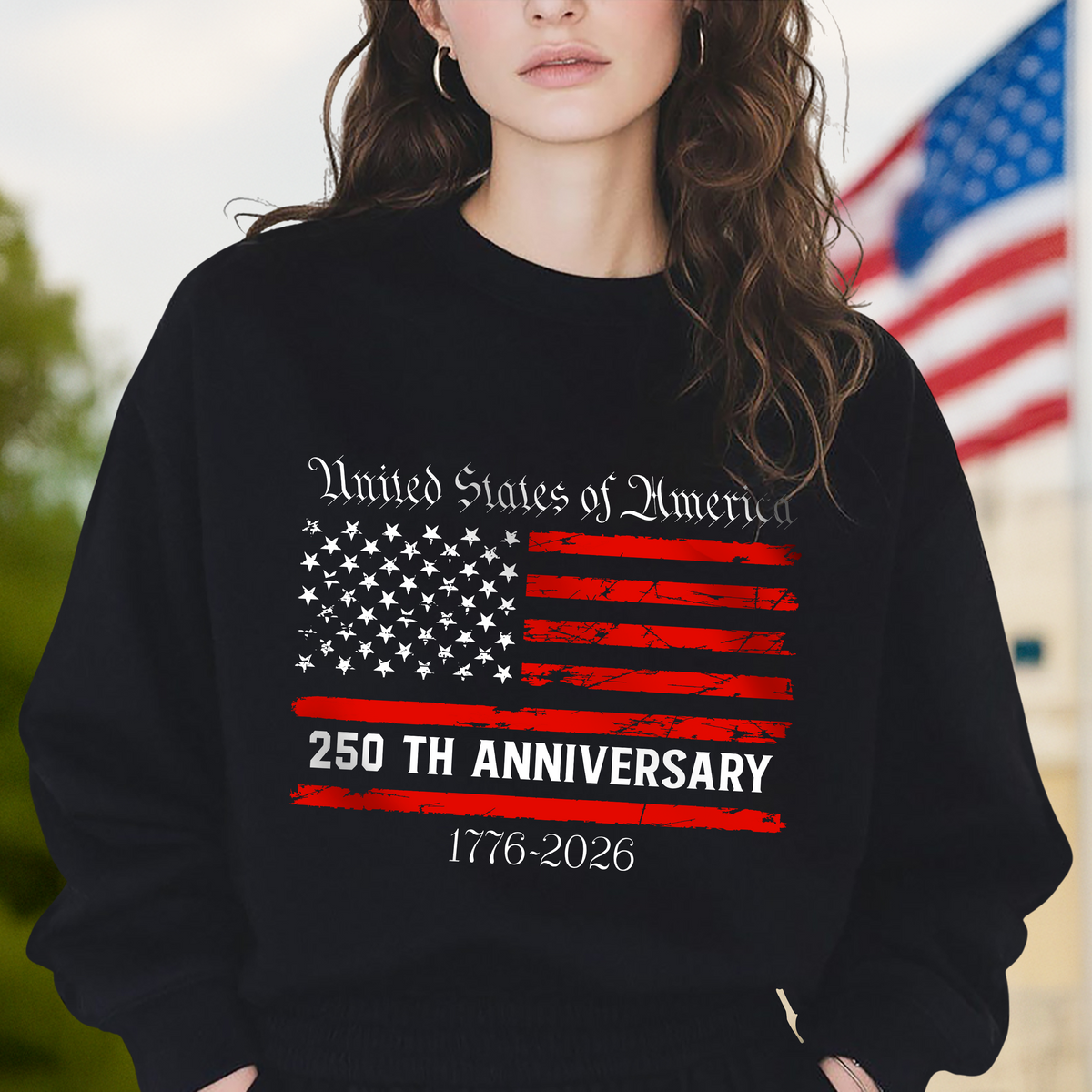 America 250th Anniversary Semiquincentennial Dark Shirt HO82 900110