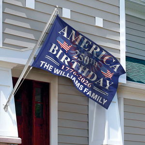 America 250th Birthday 250 Years Double-Sided Flag HA75 898326