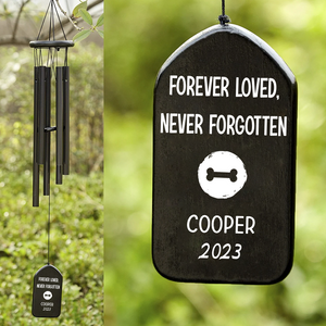 Forever Loved, Never Forgotten Memorial Wind Chimes TH10 892467