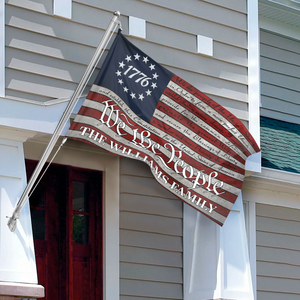 We the People - 250 Years America Anniversary Custom Family Name House Flag CH07 899146