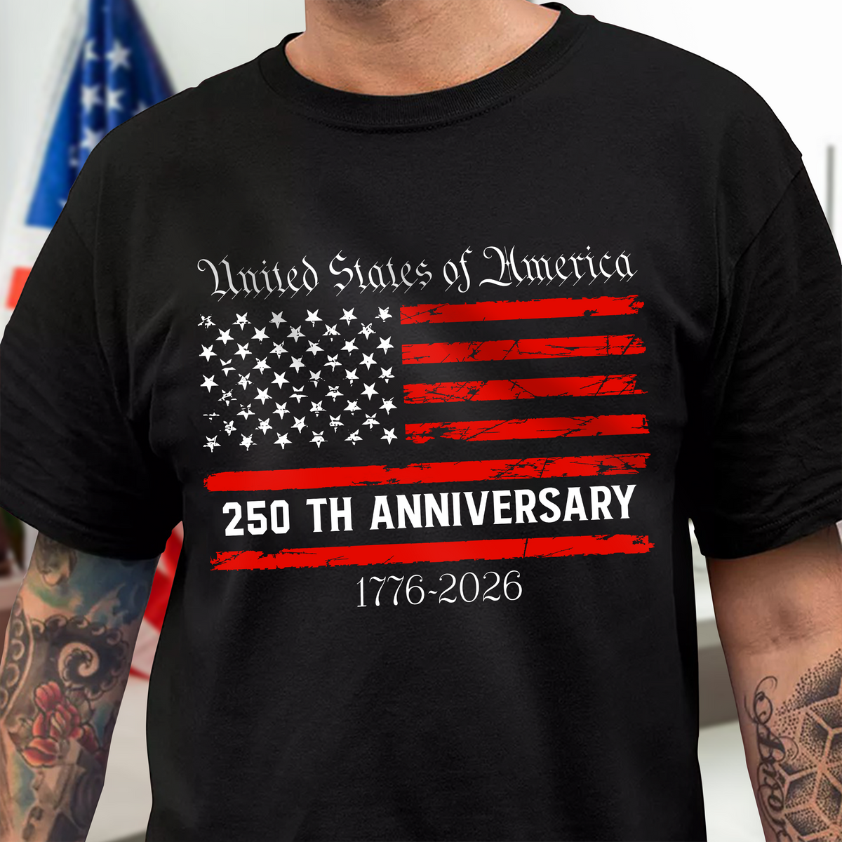 America 250th Anniversary Semiquincentennial Dark Shirt HO82 900110