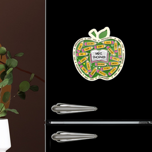 Thank You Kindergarten Teacher Acrylic Apple Shaking Magnet Personalized Gift From Students HO82 894290