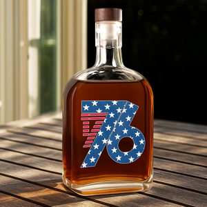 1776 America Patriotic Independence Day Whiskey Bottle HO82 900360