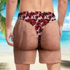 Custom Funny Camo Background Beach Short, Personalized Summer Vacation And Travel Gifts For Men HO82 903088