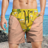 Personalized Funny Beer Bottle Beach Short, Personalized Summer Vacation And Travel Gifts For Men HO82 903084