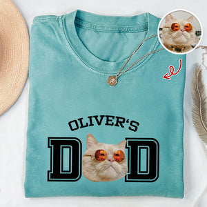 Custom Photo Dad Mom Cat Comfort Shirt For Cat Lovers HA75 897642