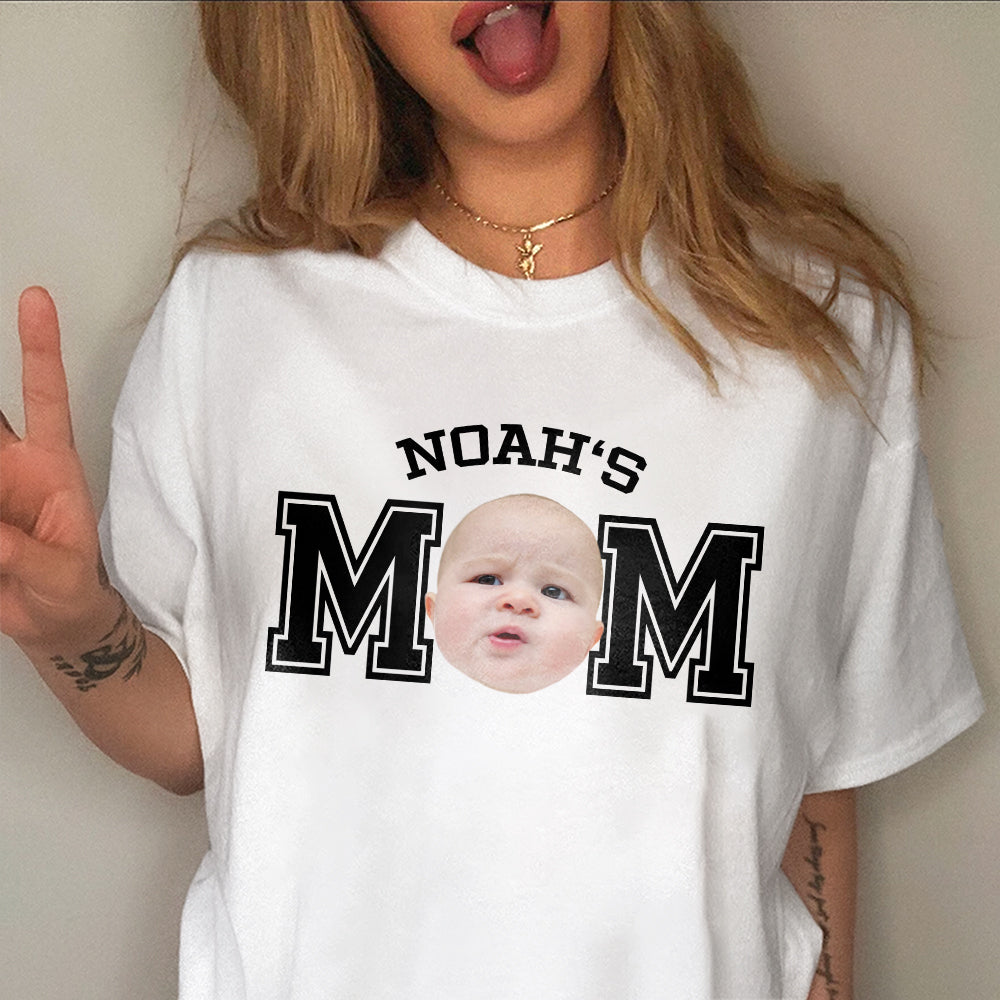 Custom Kid Photo Dad Mom Comfort Shirt HA75 897644