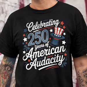 250 Years America 250th Anniversary USA 4th of July Dark Shirt HO82 894810