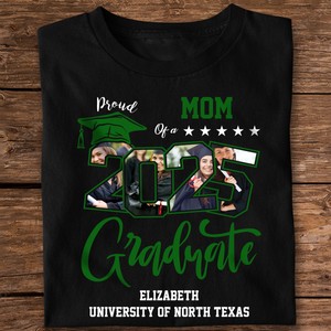 Custom Photo Proud Family Of A Graduate Graduation Dark Shirt For Family Members HA75 891934