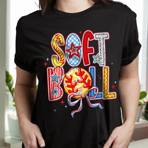 Softball Mom Game Day Coquette Family Dark Sweatshirt HO82 893550