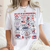 The Life Of An America Girl US Anniversary 250th Bright Shirt HO82 902832