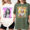 Personalized Senior 2027 Photo Comfort Shirt Last First Day School Gift CH07 180286