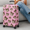 Custom Pet Face Luggage Cover, Personalized Travel Gift For Dog & Cat Lovers LM32 669793