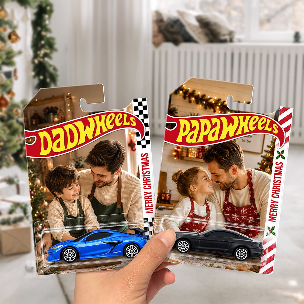 Personalized Dad Wheels Packaging for Dad, Christmas Custom Collector Gift HO82 903172