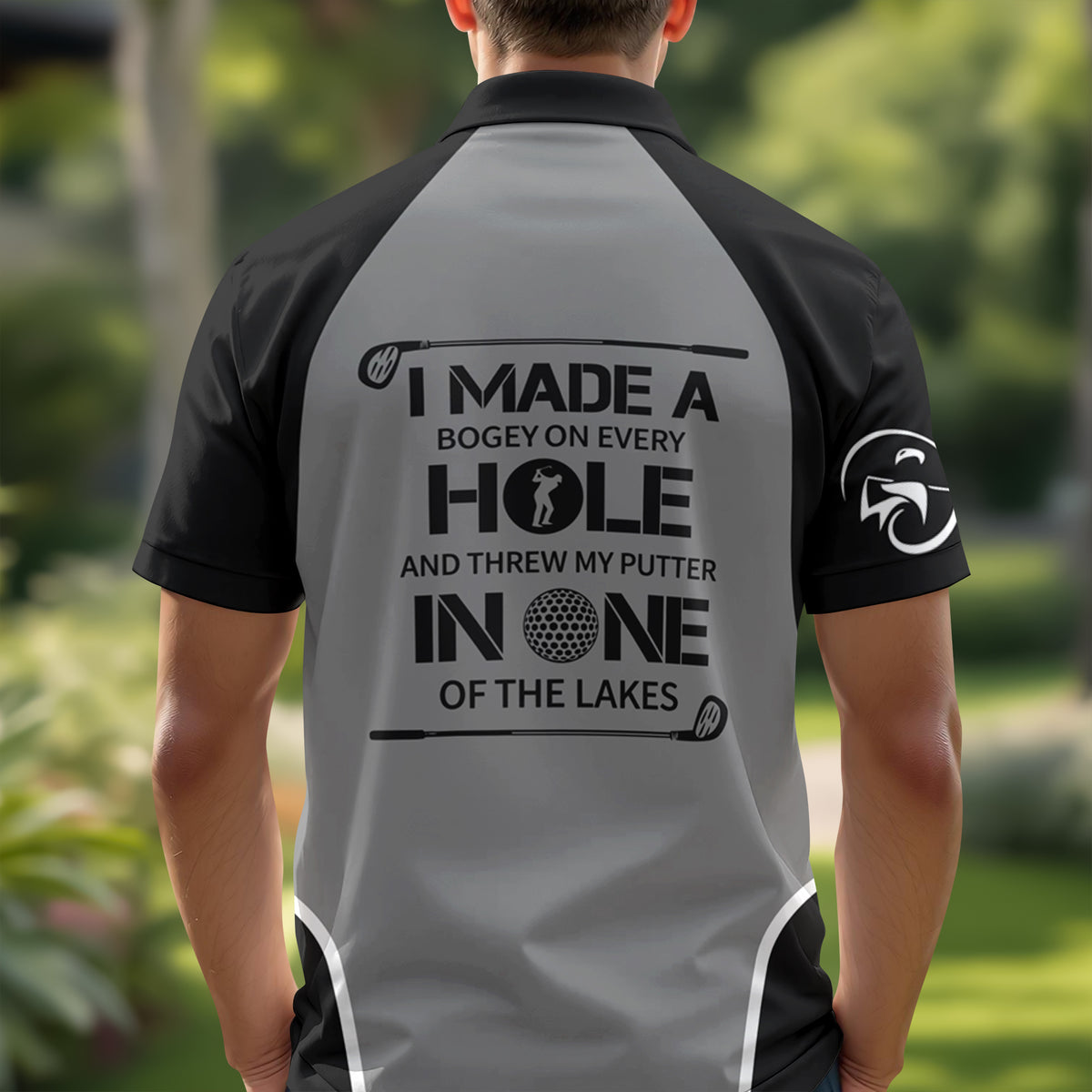 Personalized I Made A Bogey On Every Hole Funny Golf Polo Shirt, Simple Golf Shirt Design With Sayings HO82 900822