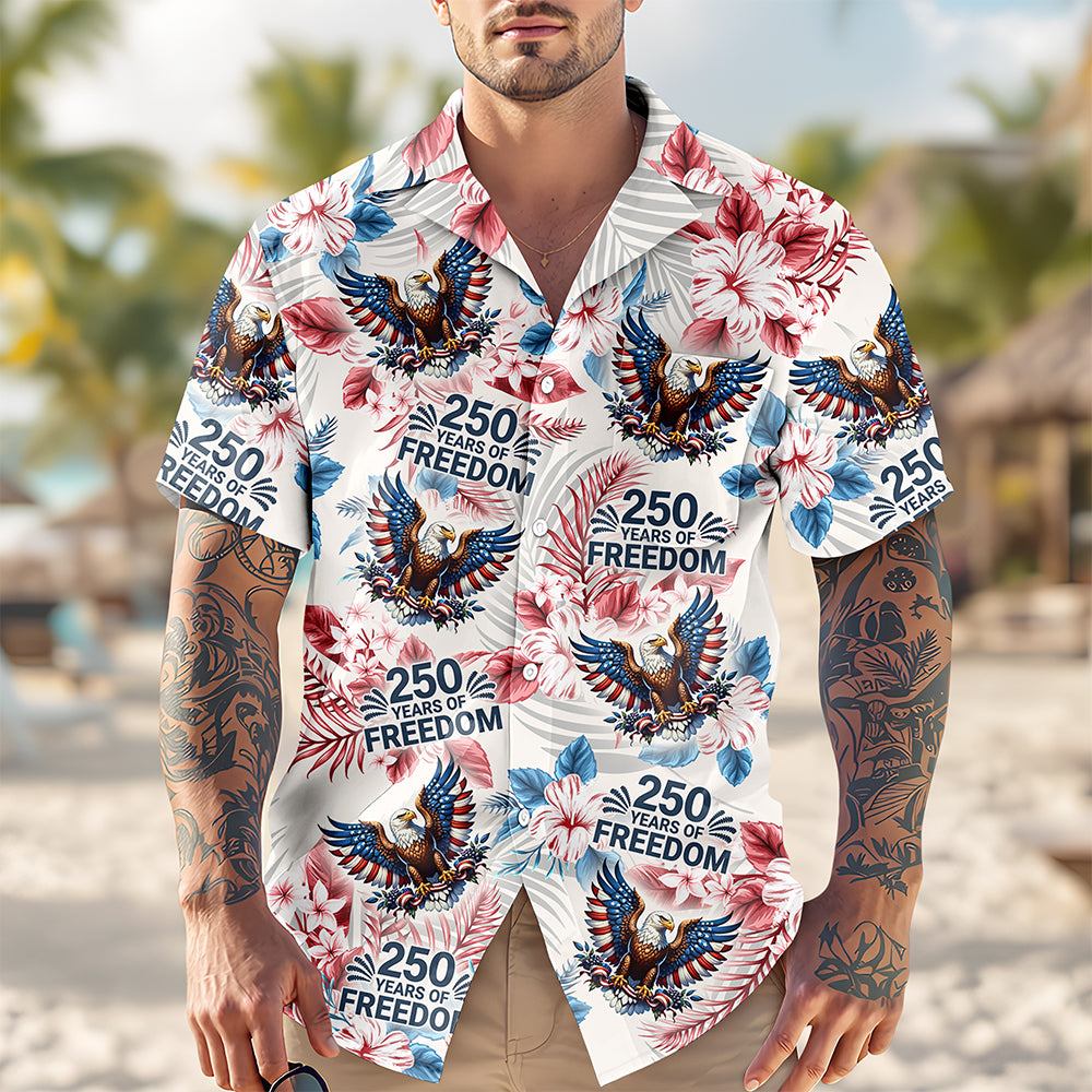 Personalized America 250th Anniversary Hawaiian Shirt HO82 901064