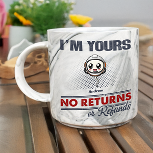 Personalized You Made The Choice And We're Yours Chaos Marble Mug LM32 893285