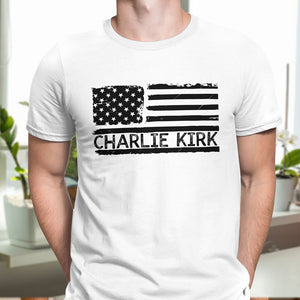 Charlie Kirk Memorial Bright Shirt HA75 644014