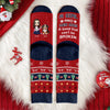 A Girl And Her Dog Christmas - Personalized Crew Socks HO82 900186