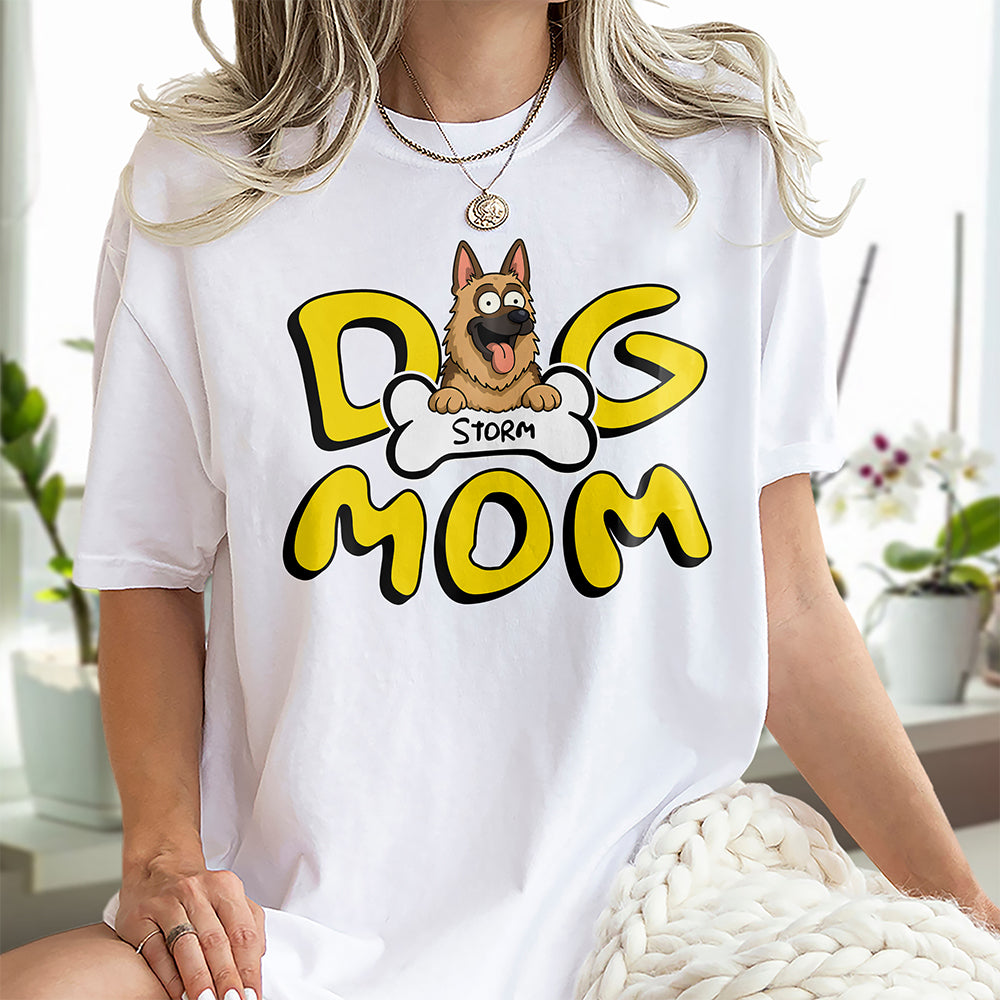 Personalized Dog Mom Dog Dad Bright Shirt Dog Lovers Gifts CH07 895632