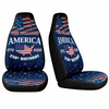 Custom Name US 250 Birthday 1776-2026 Car Seat Cover HO82 901990