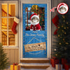 Custom Cat Photo This Humans Live Here With Us Door Cover HO82 900256