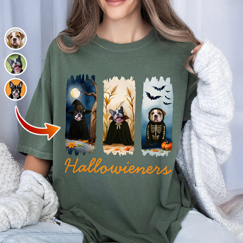 Custom Dog Cat Photo Hallowieners Comfort Shirt For Halloween TH10 896161