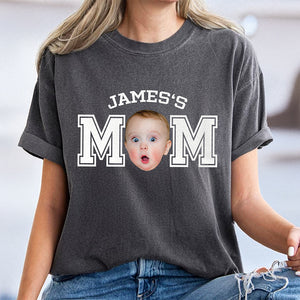 Custom Kid Photo Dad Mom Comfort Shirt HA75 897644