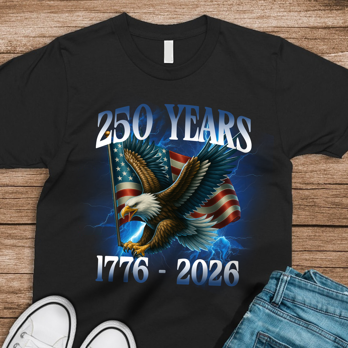 America 250 Years With Eagle Shirt TH10 894939