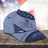 Custom Hands Dad with Kid American Flag Trucker Classic Cap LM32 893489