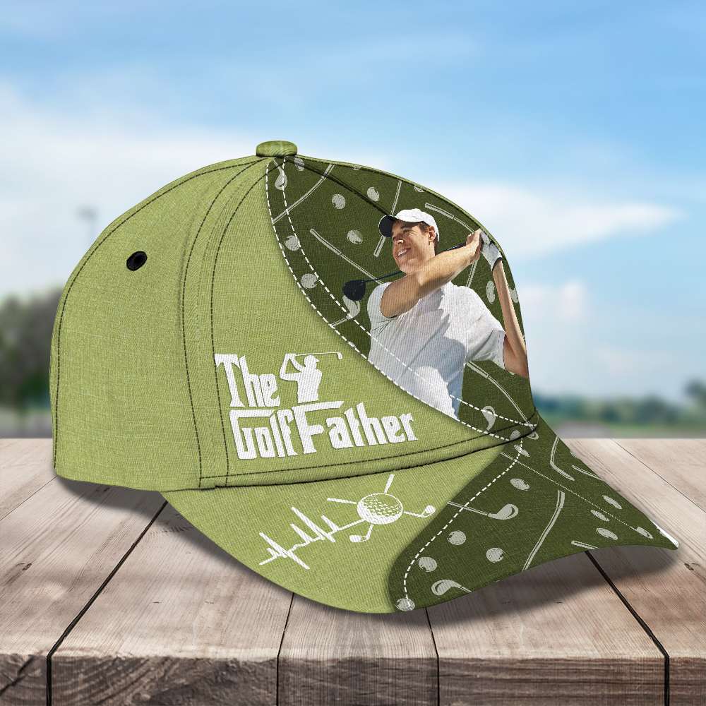 Custom Photo The Golffather Classic Cap For Father's Day CH07 895728