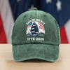 America 250th Anniversary 250 Years NYC USA Washed Denim Baseball Cap CH07 896738