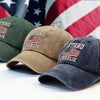 Stand With Charlie Washed Denim Baseball Cap TH10 64415