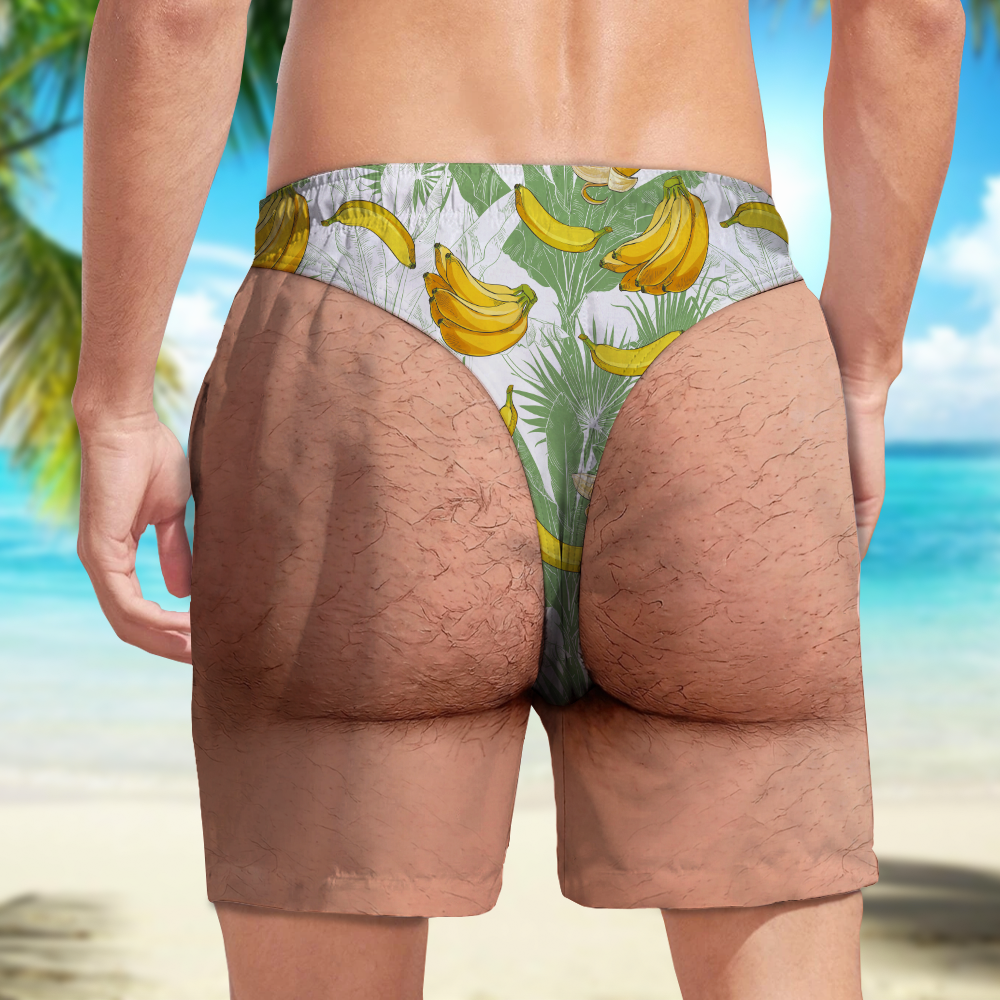 Custom Funny Body Hawaiian Beach Short, Personalized Summer Vacation And Travel Gifts For Men HO82 903082