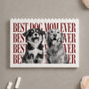 Personalized Vintage Photo Best Dog Cat Dad Mom Ever Building Brick Block CH07 911548