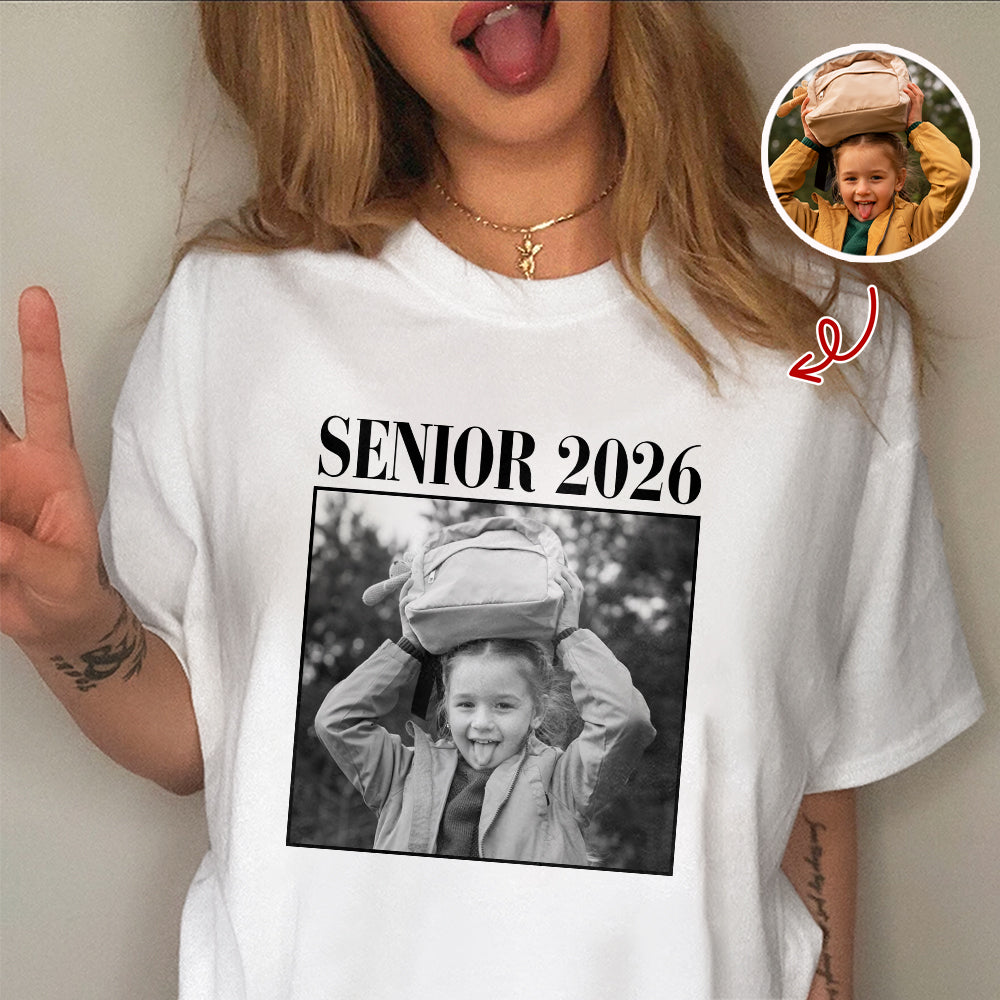 Custom Photo Senior 2026 Comfort Shirt HA75 897634