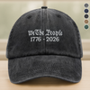 We The People 250 Years of America 1776 - 2016 Washed Denim Baseball Cap LM32 895175