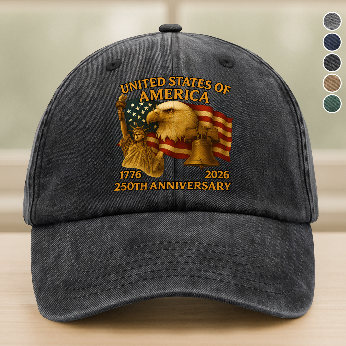 United States Of America 250th Anniversary Baseball Cap HA75 898044