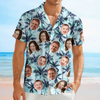 Custom Human Face Photo On Family Hawaii Shirt TH10 892647