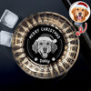 Custom Photo Christmas Would Be Boring Without Me Christmas Engraved Vertical Lines Whiskey Glass TH10 894501